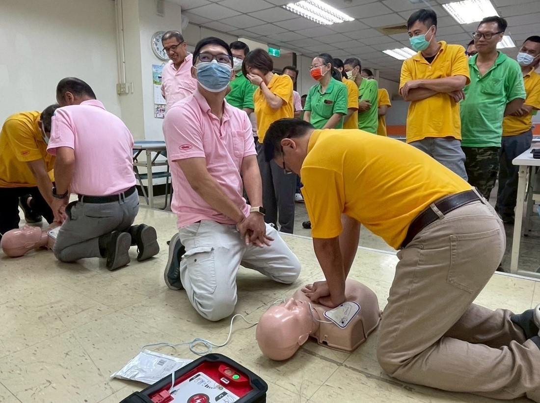 2025廠內AED+CPR急救教育訓練