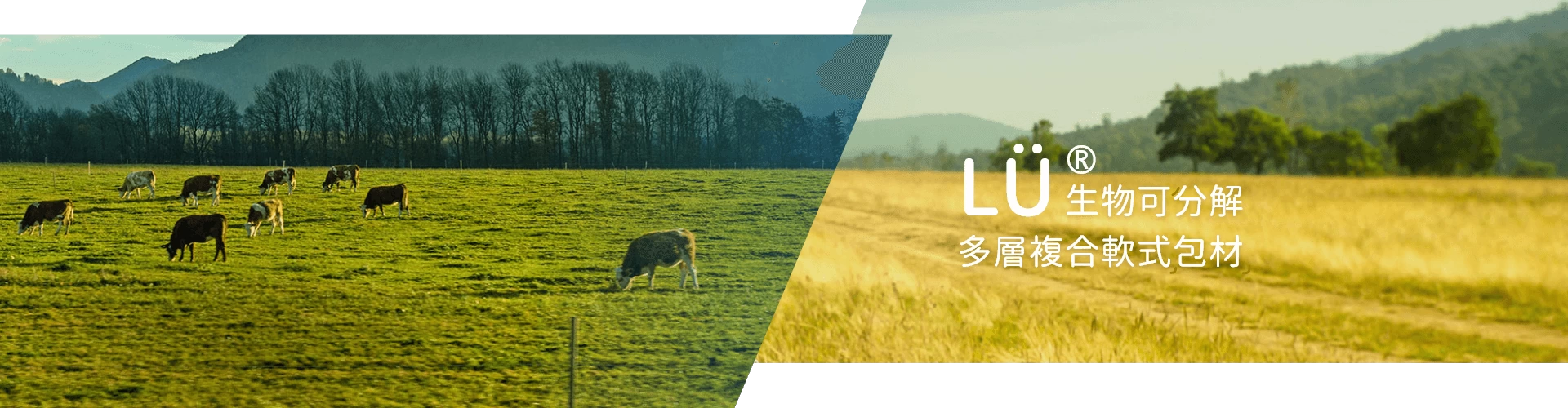 LÜ®生物可分解多層複合軟式包材 LÜ®生物可分解多層複合軟式包材